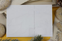 Lade das Bild in den Galerie-Viewer, Postkarte - Eisbären - Aquarell Illustration - Geburtstagskarte - Weihnachtskarte - Eigene Illustration