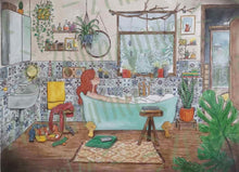 Lade das Bild in den Galerie-Viewer, Print - Badezimmermädchen