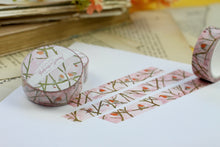 Lade das Bild in den Galerie-Viewer, Washi Tape - Rotkehlchen im Frühling - Eigene Illustrationen