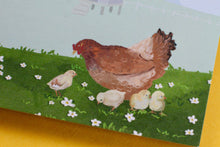 Lade das Bild in den Galerie-Viewer, Notizblock - Glückliche Hühner - Blanko - A6 - 50 Seiten