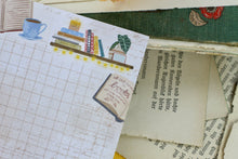 Lade das Bild in den Galerie-Viewer, Notizblock - Bücher - A6 - 50 Seiten - kariert