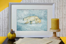 Lade das Bild in den Galerie-Viewer, Print - Eisbären