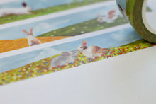 Lade das Bild in den Galerie-Viewer, Washi Tape - Kaninchen im Frühling - Eigene Illustrationen