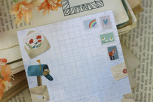 Lade das Bild in den Galerie-Viewer, Notizblock - Happy Mail - Brieffreundschaft - A6 - 50 Seiten