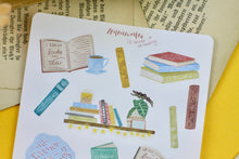 Lade das Bild in den Galerie-Viewer, Stickerbogen - I'd rather be reading - Bücher - Bullet Journal