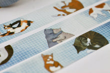 Lade das Bild in den Galerie-Viewer, Washi Tape - Schlafende Katzen - Eigene Illustrationen