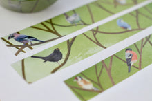 Lade das Bild in den Galerie-Viewer, Washi Tape - Vögel im Sommer - Gartenvögel - Eigene Illustrationen
