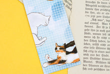 Lade das Bild in den Galerie-Viewer, Lesezeichen - Schlafende Katzen - Home is - Spruch