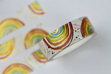 Lade das Bild in den Galerie-Viewer, Washi Tape - Regenbögen - Pride - Gold Foil