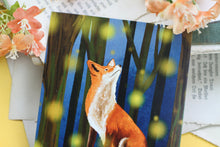 Lade das Bild in den Galerie-Viewer, Postkarte - Fuchs mit Glühwürmchen - Neues Design