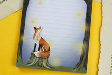 Lade das Bild in den Galerie-Viewer, Notizblock - Fuchs mit Glühwürmchen - A6 - 50 Seiten - liniert