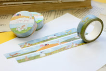 Lade das Bild in den Galerie-Viewer, Washi Tape - Kaninchen im Frühling - Eigene Illustrationen