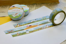 Lade das Bild in den Galerie-Viewer, Washi Tape - Kaninchen im Frühling - Eigene Illustrationen