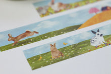 Lade das Bild in den Galerie-Viewer, Washi Tape - Kaninchen im Frühling - Eigene Illustrationen