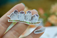 Lade das Bild in den Galerie-Viewer, Stickerbogen - Birds on Branches - Vögel - Bullet Journal