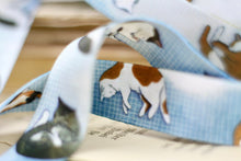 Lade das Bild in den Galerie-Viewer, Schlüsselband - Schlafende Katzen - Kariert - Eigene Illustrationen