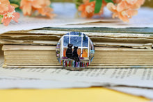 Lade das Bild in den Galerie-Viewer, Magnet - Katzen im Bücherregal - Eigene Illustration