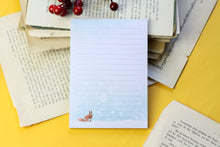 Lade das Bild in den Galerie-Viewer, Notizblock - Eichhörnchen im Schnee - A6 - 50 Seiten