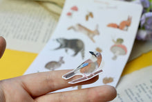 Lade das Bild in den Galerie-Viewer, Stickerbogen - Forest Animals - Waldtiere - Bullet Journal