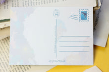 Lade das Bild in den Galerie-Viewer, Postkarte - Tiere im Ozean - Colorful Ocean - Gouache Illustration - Sketchbook Collection