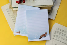 Lade das Bild in den Galerie-Viewer, Notizblock - Eichhörnchen im Schnee - A6 - 50 Seiten