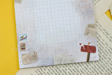 Lade das Bild in den Galerie-Viewer, Notizblock - Happy Mail - Briefpapier - Penpal - DIN A5 - 50 Seiten - kariert