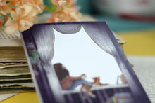 Lade das Bild in den Galerie-Viewer, Notizblock - Frau mit Katze am Fenster - A6 - 50 Seiten - kariert