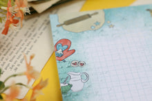 Lade das Bild in den Galerie-Viewer, Notizblock - Backen - Rezepte aufschreiben - Briefpapier - DIN A5 - 50 Seiten - kariert