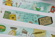 Lade das Bild in den Galerie-Viewer, Washi Tape - Bakers gonna Bake - Eigene Illustrationen - Weihnachtsbäckerei - Rezepte