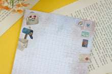Lade das Bild in den Galerie-Viewer, Notizblock - Happy Mail - Briefpapier - Penpal - DIN A5 - 50 Seiten - kariert