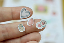 Lade das Bild in den Galerie-Viewer, Stickerbogen - Backen - Backzutaten, Kuchen und Kekse, Schürze, Mixer und Backbücher - Bullet Journal