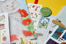 Lade das Bild in den Galerie-Viewer, Oopsie Bag - B-Ware - Mystery Bag - Grab Bag - Postkarten, Prints, Lesezeichen, Sticker und mehr