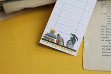 Lade das Bild in den Galerie-Viewer, Lesezeichen - Reading Tracker - Leseliste - Bücherstapel - Bücher - Eigene Illustrationen