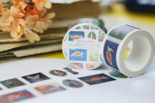 Lade das Bild in den Galerie-Viewer, Washi Tape - zeilenzumtees gallery wall - 10mx25mm - Eigene Illustrationen