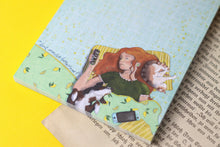 Lade das Bild in den Galerie-Viewer, Notizblock - Lets get things done - But maybe tomorrow - A6 - 50 Seiten - kariert - Notizzettel mit lustigem Spruch - Katze - Hund