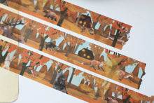 Lade das Bild in den Galerie-Viewer, Washi Tape - Autumn Forest - 10mx25mm - Eigene Illustrationen