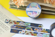 Lade das Bild in den Galerie-Viewer, Washi Tape - You got mail - Dekoration für Briefe - Gold Foil - Brieffreundschaften - Eigene Illustrationen
