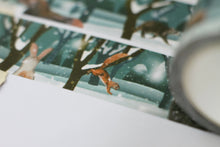 Lade das Bild in den Galerie-Viewer, Washi Tape - Winter Forest - 10mx25mm - Eigene Illustrationen