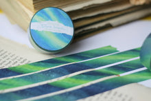 Lade das Bild in den Galerie-Viewer, Washi Tape - Aurora Borealis - Polarlichter - Eigene Illustrationen