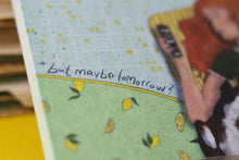 Lade das Bild in den Galerie-Viewer, Notizblock - Lets get things done - But maybe tomorrow - A6 - 50 Seiten - kariert - Notizzettel mit lustigem Spruch - Katze - Hund