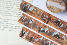 Lade das Bild in den Galerie-Viewer, Washi Tape - Autumn Forest - 10mx25mm - Eigene Illustrationen
