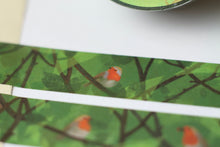 Lade das Bild in den Galerie-Viewer, Washi Tape - Rotkehlchen im Sommer - Eigene Illustrationen