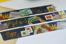Lade das Bild in den Galerie-Viewer, Washi Tape - You got mail - Dekoration für Briefe - Gold Foil - Brieffreundschaften - Eigene Illustrationen