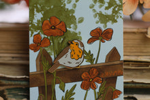 Lade das Bild in den Galerie-Viewer, Emaille Pin - Minipin - Rotkehlchen - Little Birdies Collection