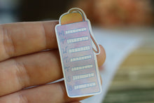 Lade das Bild in den Galerie-Viewer, Stickerbogen - Wasser Tracker - Stay hydrated - Funktionale Sticker - Bullet Journal - Eigene Illustrationen