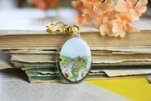 Lade das Bild in den Galerie-Viewer, Acryl Schlüsselanhänger - Lustige Gänse - Bauernhoftiere - mit Epoxy - Eigene Illustration A-/B-Ware