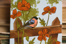 Lade das Bild in den Galerie-Viewer, Emaille Pin - Minipin - Gimpel - Dompfaff- Little Birdies Collection