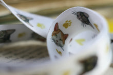 Lade das Bild in den Galerie-Viewer, Schlüsselband - Meine liebsten Katzen - Katzenköpfe - Sicherheitsverschluss - Eigene Illustrationen