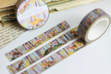 Lade das Bild in den Galerie-Viewer, Washi Tape - Füchse im Frühling - Blumenwiese - Wald - Eigene Illustrationen