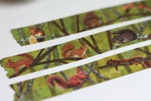 Lade das Bild in den Galerie-Viewer, Washi Tape - Eichhörnchen im Sommer - Eigene Illustrationen
